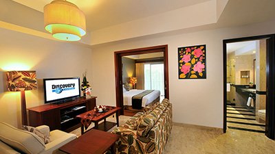 Suite lounge at Pulai Springs